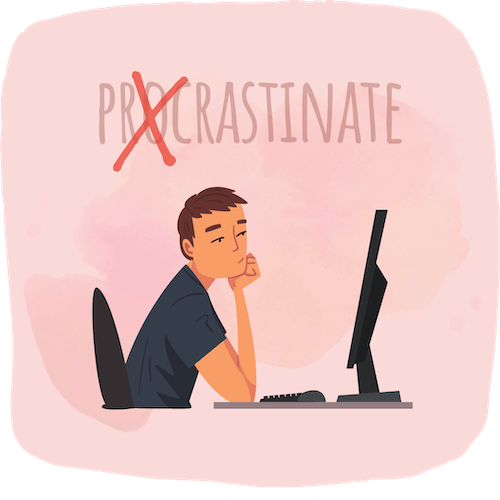 time management involves beating procrastination